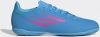 Adidas Performance X Speedflow.4 zaalvoetbalschoenen kobaltblauw/roze online kopen