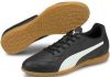 Puma monarch ii ic voetbalschoenen zwart/wit heren online kopen