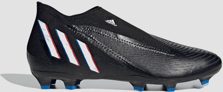 Adidas Predator Edge.3 Veterloze Firm Ground Voetbalschoenen Core Black/Cloud White/Vivid Red Heren online kopen