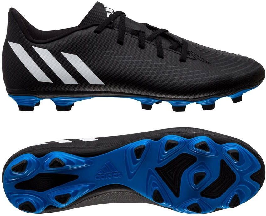 Adidas Predator Edge.4 Gras/Kunstgras Voetbalschoenen(FxG)Zwart Wit Blauw online kopen