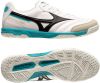 Mizuno Morelia Sala Classic Zaalvoetbalschoenen(IN)Wit Zwart Blauw online kopen