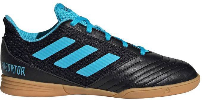 Adidas Performance Predator 19.4 IN Predator 19.4 IN zaalvoetbalschoenen  zwart/lichtblauw - Zaalvoetbalschoenen.nl